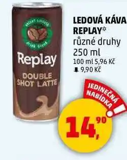 Penny Market LEDOVÁ KÁVA REPLAY různé druhy, 250 ml nabídka