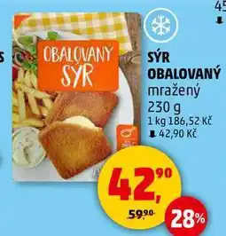 Penny Market SÝR OBALOVANÝ mražený, 230 g nabídka
