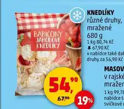Penny Market KNEDLÍKY různé druhy, mražené, 680 g nabídka