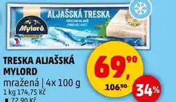 Penny Market TRESKA ALJAŠSKÁ MYLORD mražená, 4x 100 g nabídka