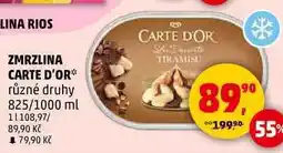 Penny Market ZMRZLINA CARTE D'OR různé druhy, 825/1000 ml nabídka