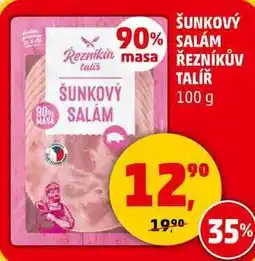 Penny Market ŠUNKOVÝ SALÁM ŘEZNÍKŮV TALÍŘ, 100 g nabídka