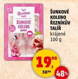 Penny Market ŠUNKOVÉ KOLENO ŘEZNÍKŮV TALÍŘ krájené, 100 g nabídka