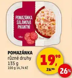 Penny Market POMAZÁNKA různé druhy, 135 g nabídka
