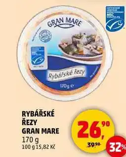 Penny Market RYBÁŘSKÉ ŘEZY GRAN MARE, 170 g nabídka