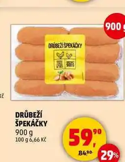 Penny Market DRŮBEŽÍ ŠPEKÁČKY, 900 g nabídka