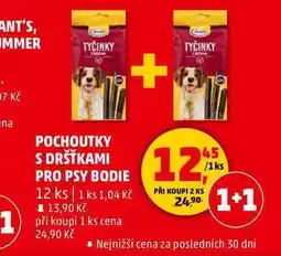 Penny Market POCHOUTKY S DRŠŤKAMI PRO PSY BODIE, 12 ks nabídka