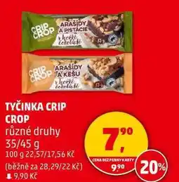 Penny Market TYČINKA CRIP CROP různé druhy, 35/45 g nabídka