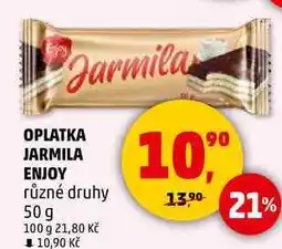 Penny Market OPLATKA JARMILA ENJOY různé druhy, 50 g nabídka