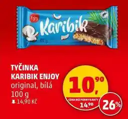 Penny Market TYČINKA KARIBIK ENJOY original, bílá, 100 g nabídka