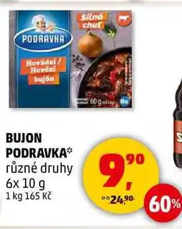 Penny Market BUJON PODRAVKA různé druhy, 6x 10 g nabídka