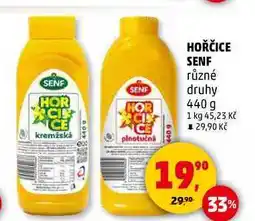 Penny Market HOŘČICE SENF různé druhy, 440 g nabídka