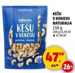 Penny Market KEŠU V KOKOSU NATURALIA, 150 g nabídka