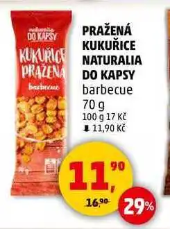 Penny Market PRAŽENÁ KUKUŘICE DO KAPSY barbecue, 70 g nabídka