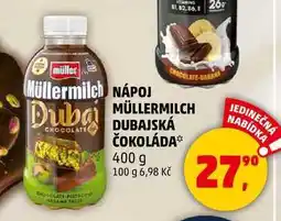 Penny Market MÜLLERMILCH DUBAJSKÁ ČOKOLÁDA, 400 g nabídka