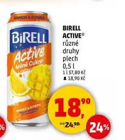 Penny Market Birell ACTIVE různé druhy plech, 0,5 l nabídka