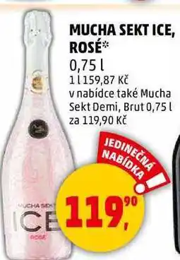 Penny Market MUCHA SEKT ICE, ROSÉ, 0,75 l nabídka