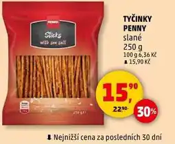 Penny Market TYČINKY PENNY slané, 250 g nabídka