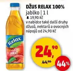 Penny Market DŽUS RELAX 100% jablko, 1 l nabídka