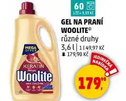 Penny Market WOOLITE GEL NA PRANÍ různé druhy, 3,6 l nabídka