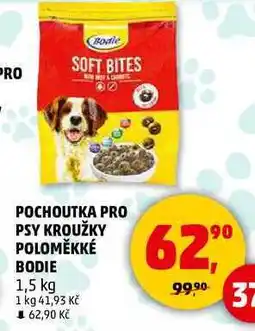 Penny Market POCHOUTKA PRO PSY KROUŽKY POLOMĚKKÉ BODIE, 1,5 kg nabídka