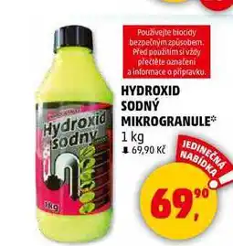 Penny Market HYDROXID SODNÝ MIKROGRANULE, 1 kg nabídka