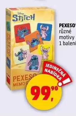 Penny Market PEXESO různé motivy, 1 balení nabídka