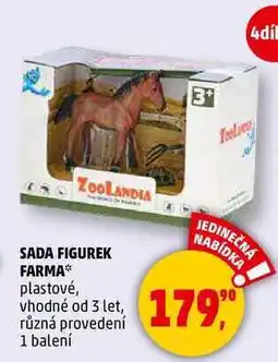 Penny Market SADA FIGUREK FARMA plastové, vhodné od 3 let, 1 balení nabídka