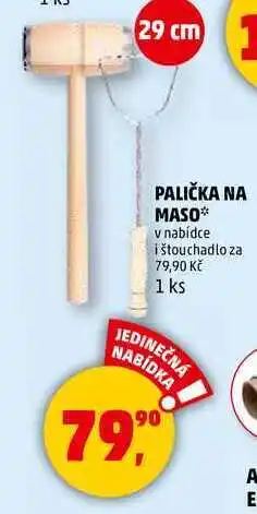 Penny Market PALIČKA NA MASO v nabídce i štouchadlo, 1 ks nabídka