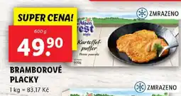 Lidl Bramborové placky nabídka
