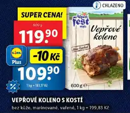 Lidl Vepřové koleno s kostí nabídka