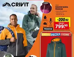 Lidl CRIVIT FUNKČNÍ BUNDA PREMIUM nabídka
