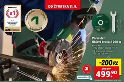 Lidl PARKSIDE Úhlová bruska 1200 W nabídka