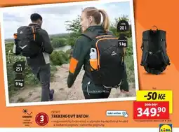 Lidl CRIVIT TREKINGOVÝ BATOH nabídka