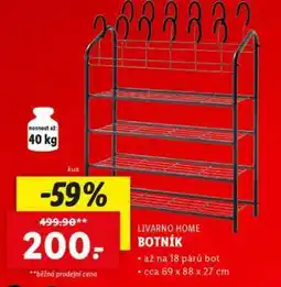 Lidl LIVARNO HOME BOTNÍK nabídka
