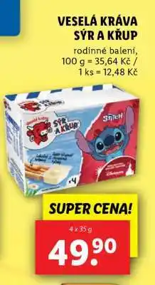 Lidl Veselá kráva Sýr a Křup nabídka