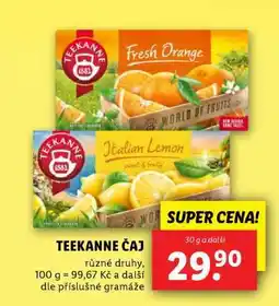 Lidl Teekanne čaj nabídka