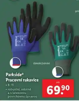 Lidl PARKSIDE Pracovní rukavice nabídka