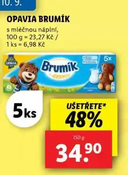 Lidl Opavia Brumík nabídka