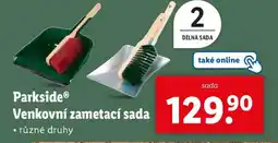 Lidl Parkside Venkovní zametací sada nabídka