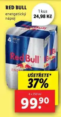 Lidl RED BULL Energetický nápoj nabídka
