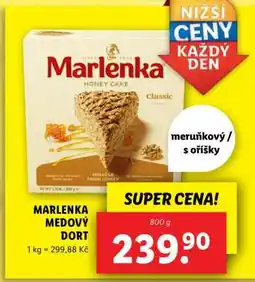Lidl MARLENKA Medový dort nabídka