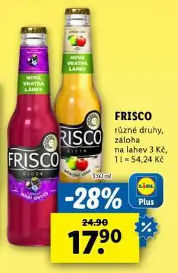 Lidl Frisco nabídka