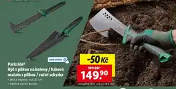 Lidl Parkside Rýč s pilkou na kořeny / háková mačeta s pilkou / ruční sekyrka nabídka