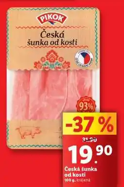 Lidl ČESKÁ ŠUNKA OD KOSTI nabídka