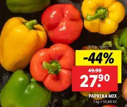 Lidl Paprika mix nabídka
