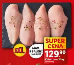 Lidl Kuřecí prsní řízky nabídka