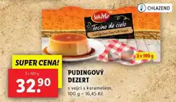 Lidl Pudingový dezert nabídka