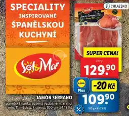 Lidl SOL&MAR JAMÓN SERRANO nabídka