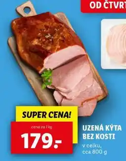 Lidl Uzená kýta bez kosti nabídka